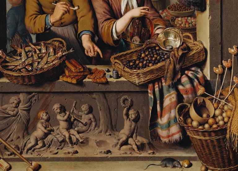 Sinopsis de un archivo de imágenes - El viejo y la vendedora de